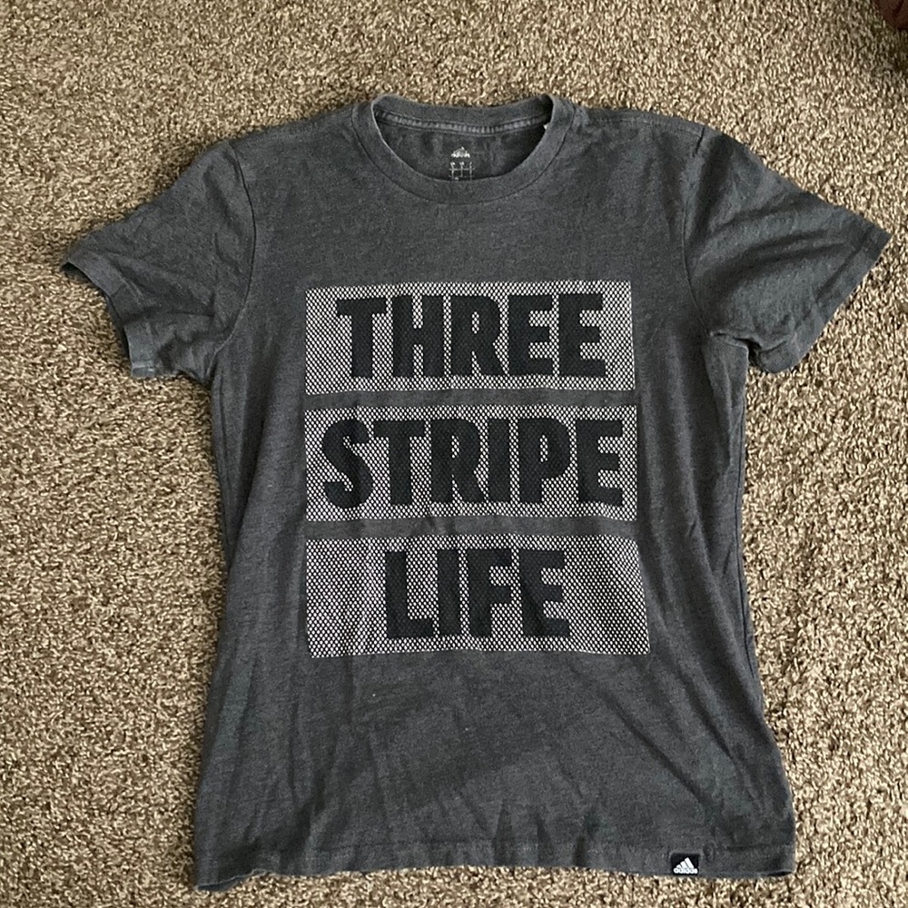 Adidas Three Stripe Life Tee